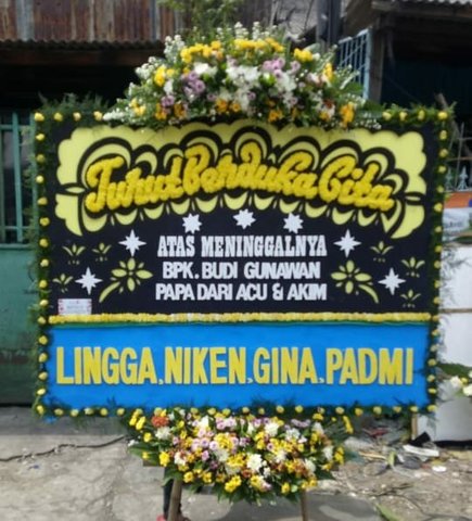 Bunga papan duka cita 01 display